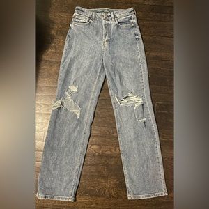 Wild fable high rise ripped jeans